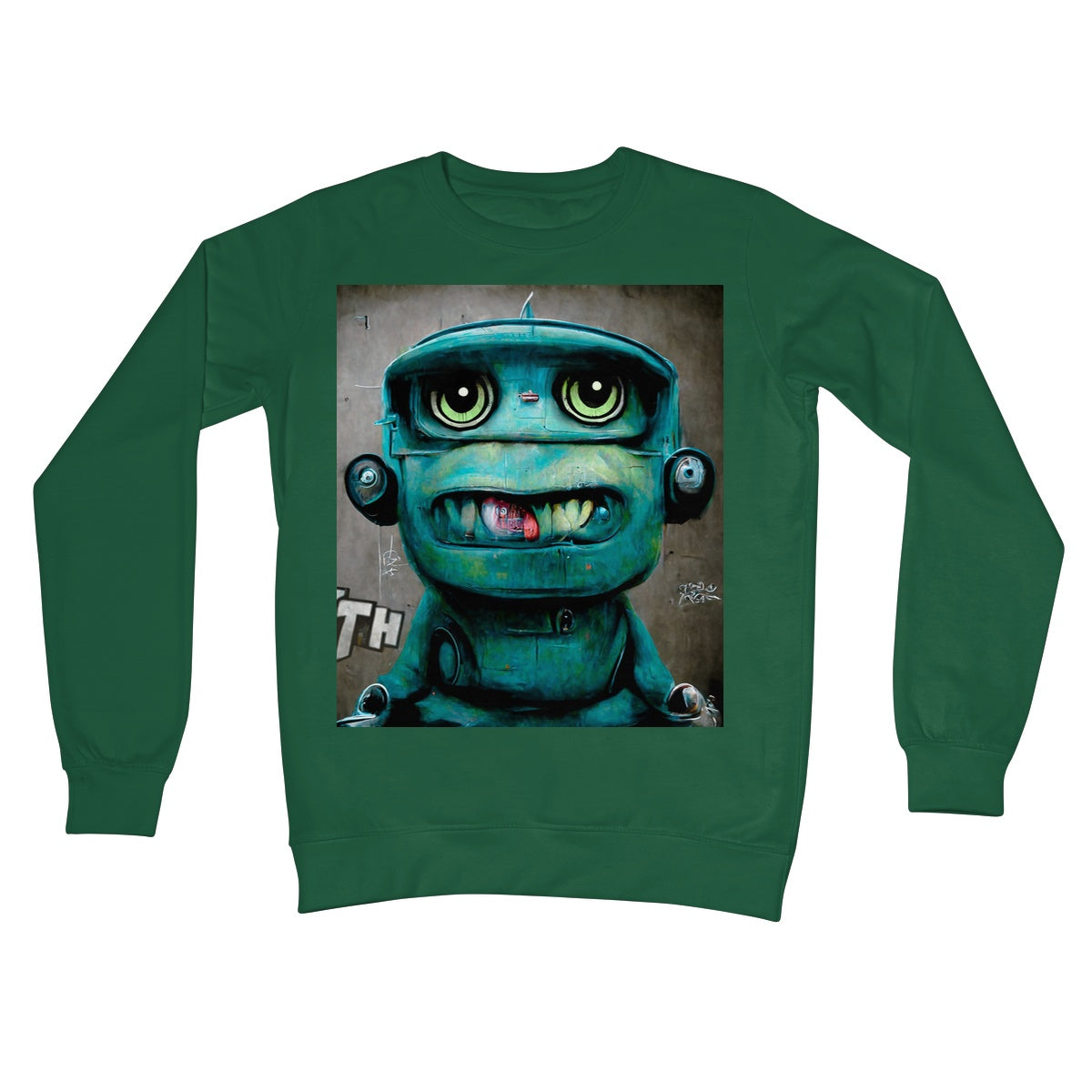 The SERTravis Monster Collection Crew Neck Sweatshirt