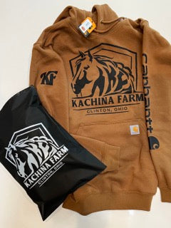 Copy of Copy of Limited Edition Kachina Carthartt Hoodie (Carhartt BROWN)