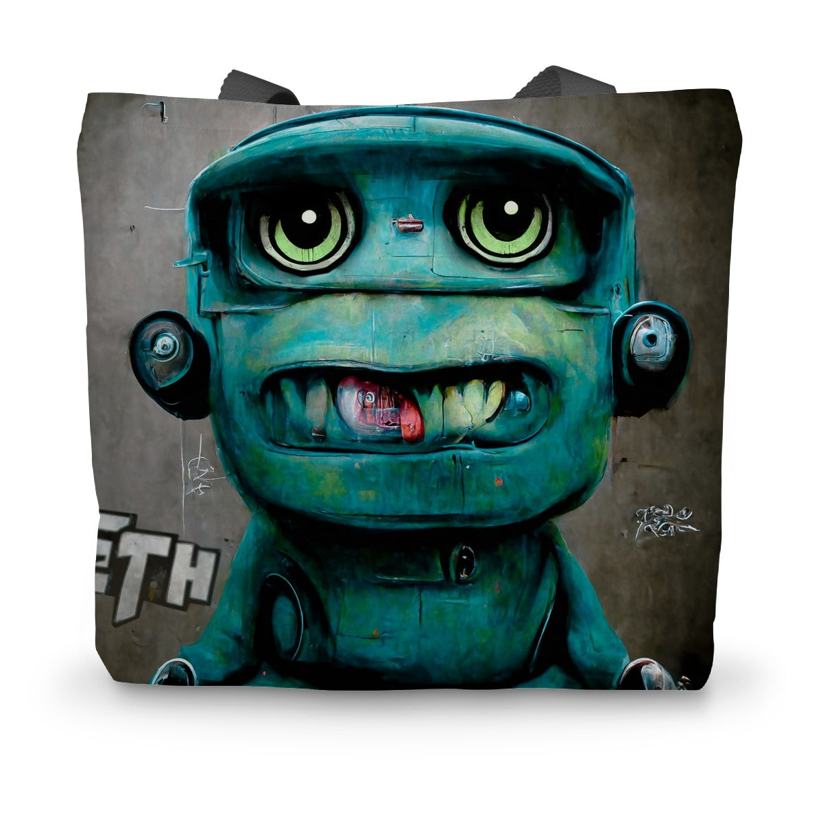 The SERTravis Monster Collection Canvas Tote Bag