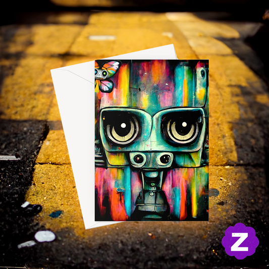 Greeting Card  (Z Verified : See in the description how this item could be Customizable for you)