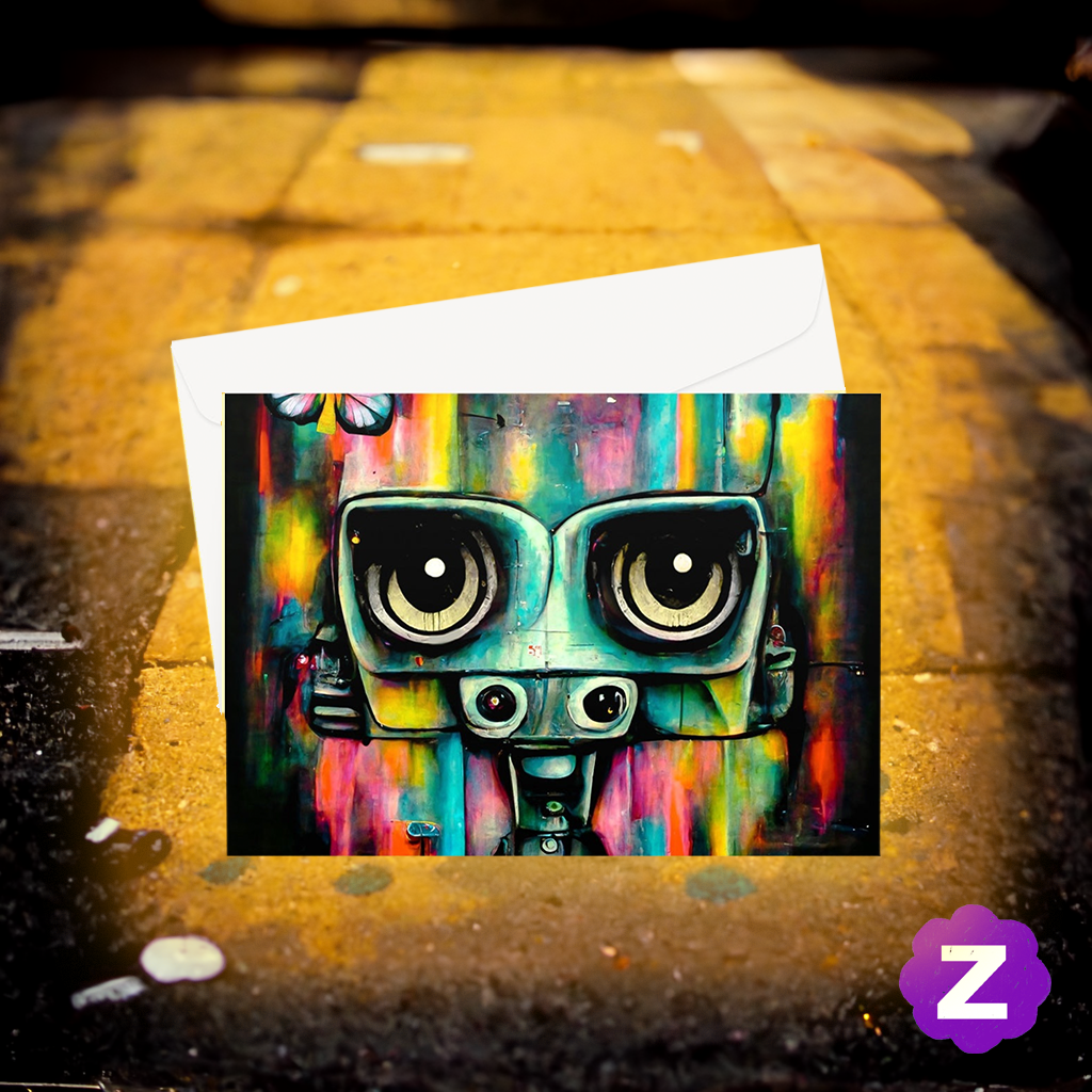 Greeting Card  (Z Verified : See in the description how this item could be Customizable for you)