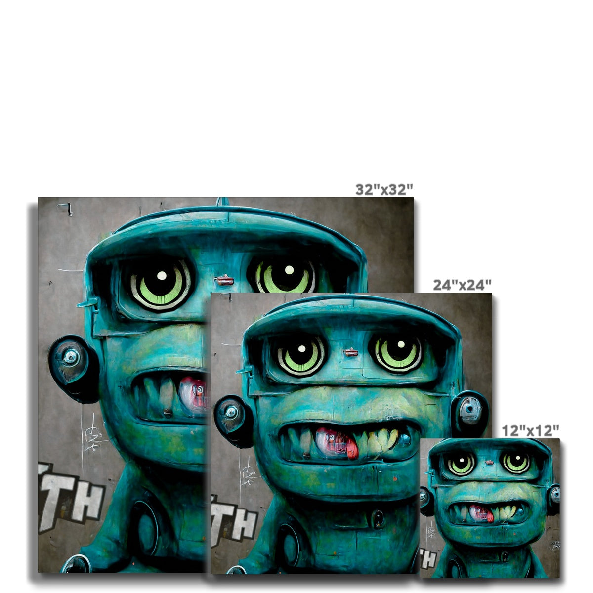 The SERTravis Monster Collection Canvas