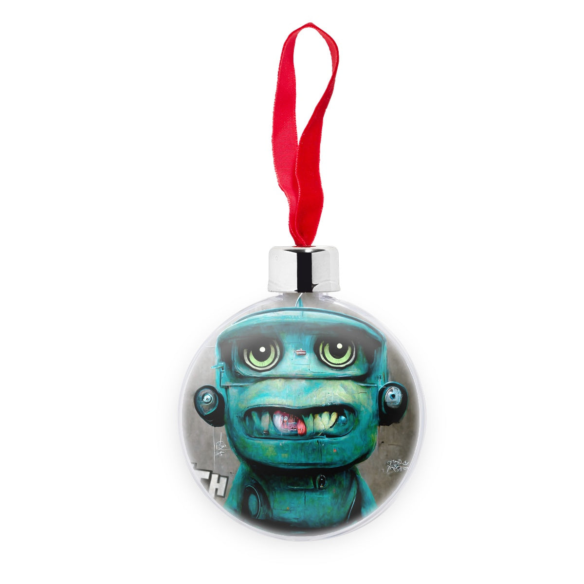 The SERTravis Monster Collection Transparent Christmas bauble